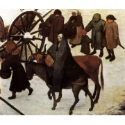 Họa phẩm "Bức tranh mùa đông" của Pieter Bruegel